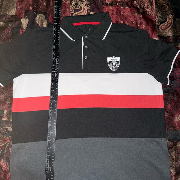 Polo Ralph Lauren Performance P-Wing Multi-Color Polo - Picture 2 of 6